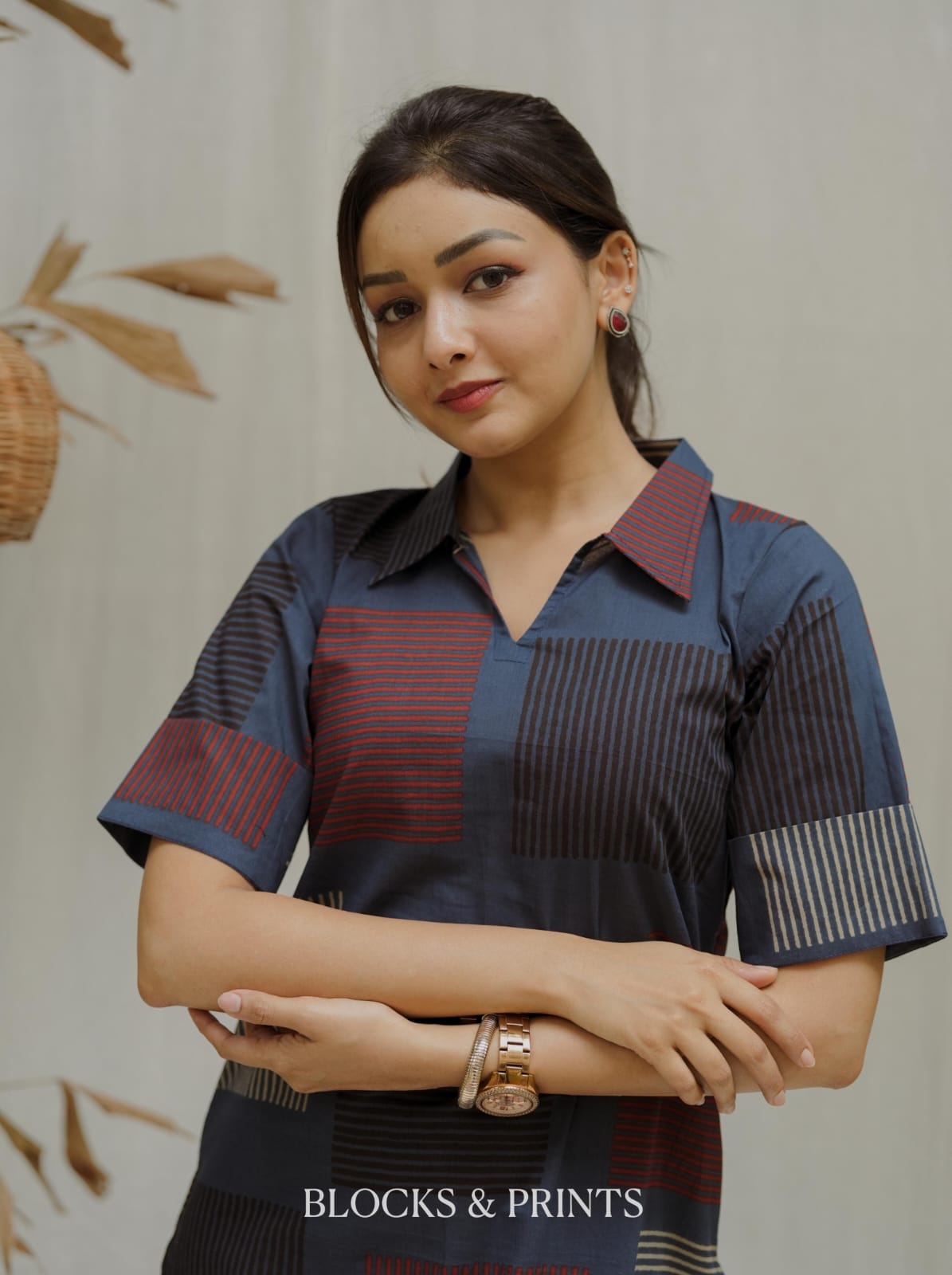 Designer Kurthi (Code - 2101 BK)