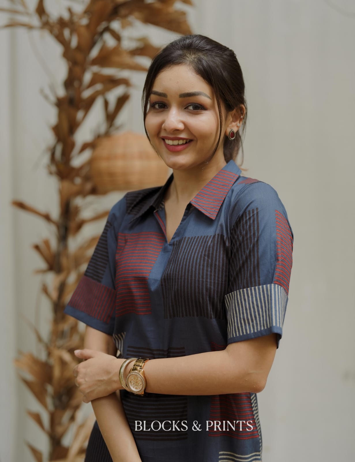 Designer Kurthi (Code - 2101 BK)