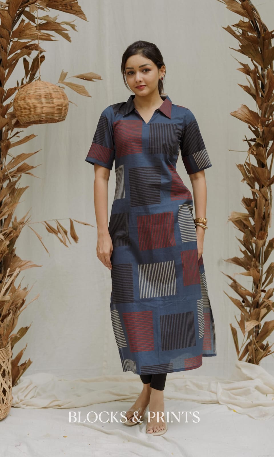 Designer Kurthi (Code - 2101 BK)