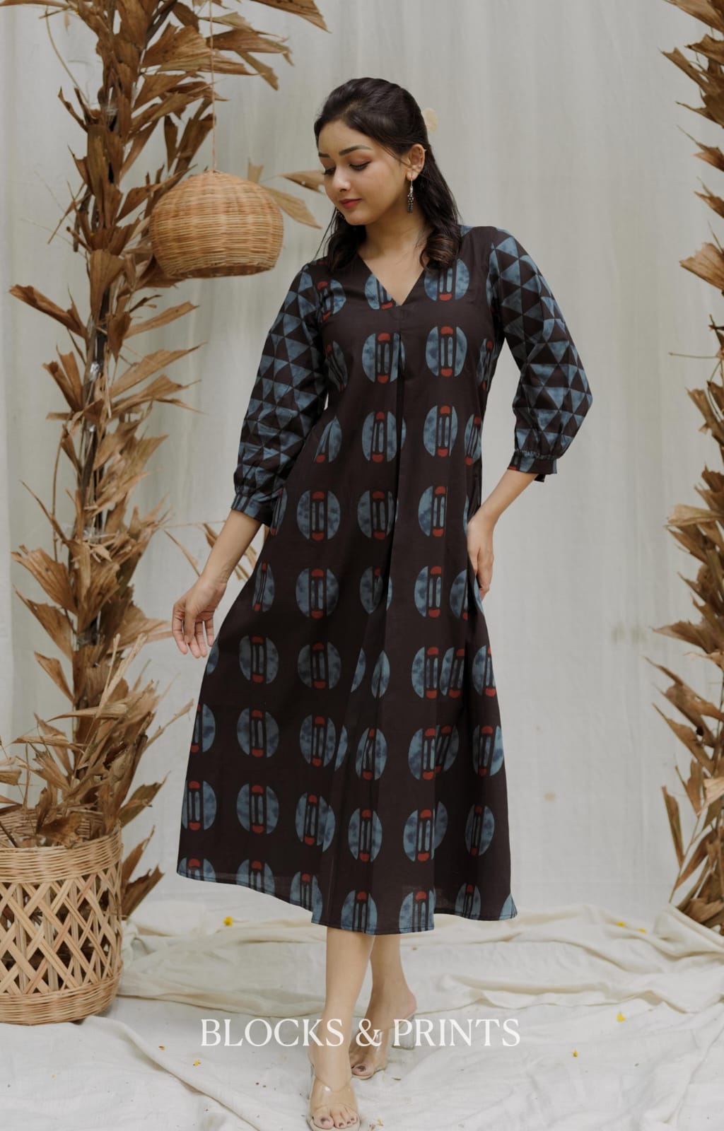 Designer Dress (Code - 2094 BK)