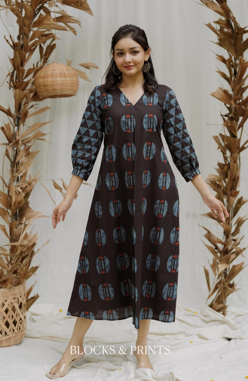 Designer Dress (Code - 2094 BK)