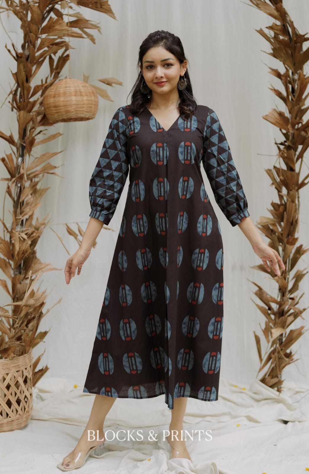 Designer Dress (Code - 2094 BK)