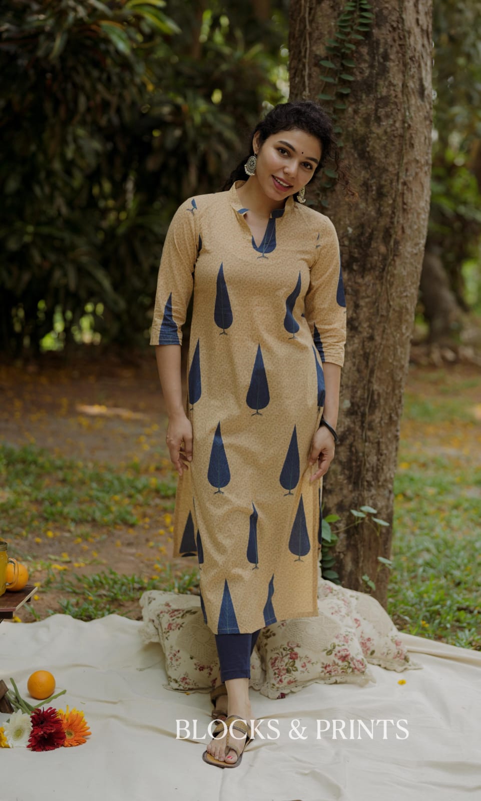 Designer Kurthi (Code - 2120 BK)