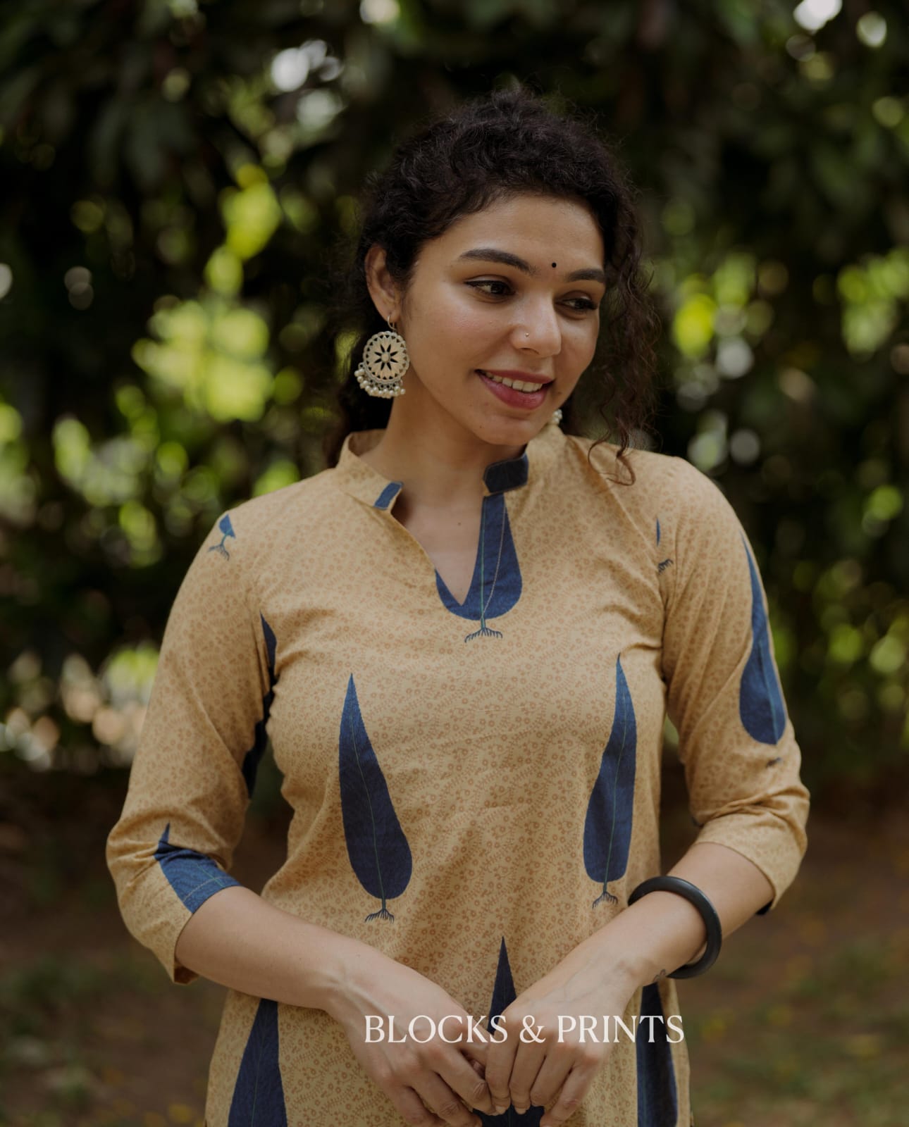 Designer Kurthi (Code - 2120 BK)