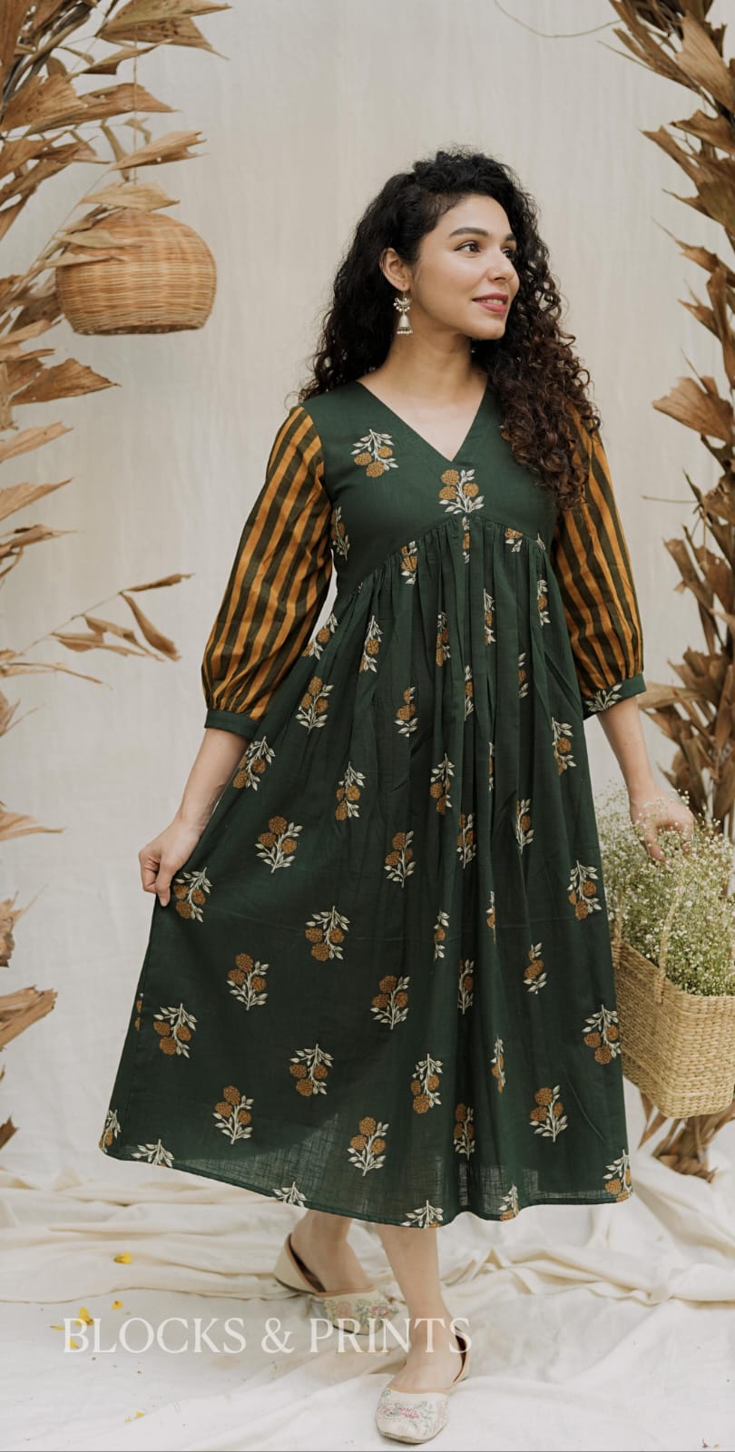 Designer Dress (Code - 2079 BK)