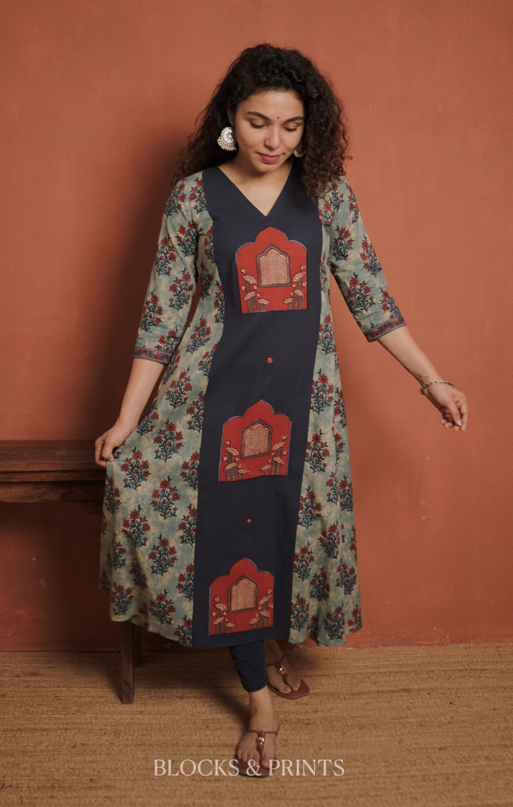 Designer Kurthi (Code - 2069 BK)