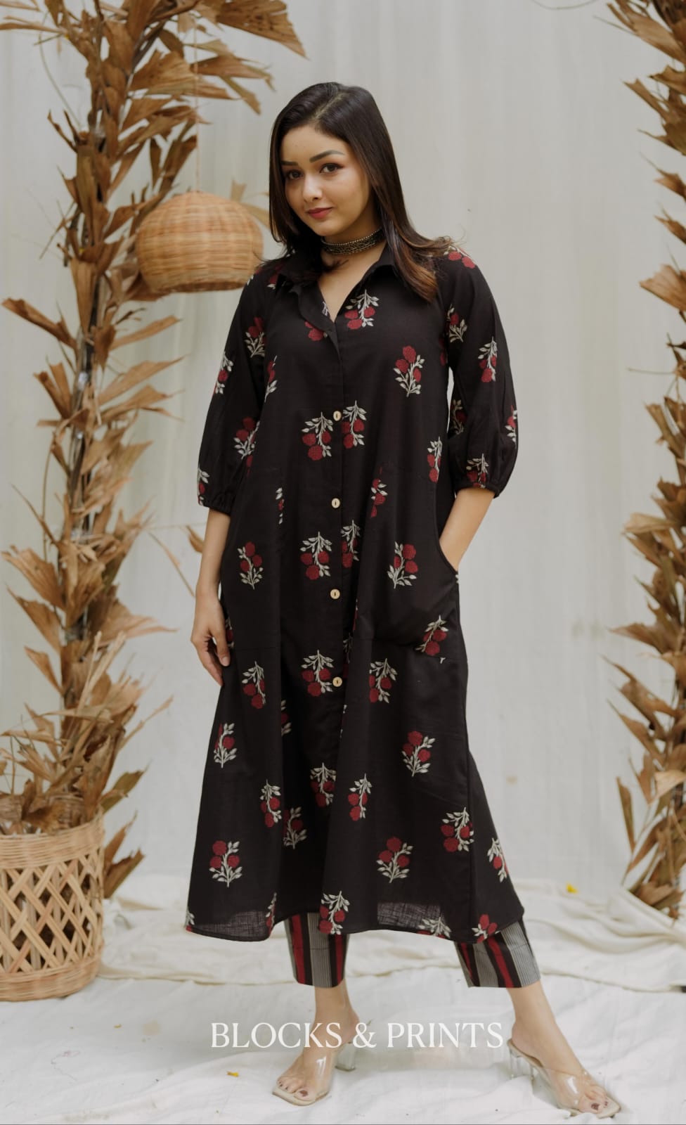 Co-ord Set (Code - 2091 BK)