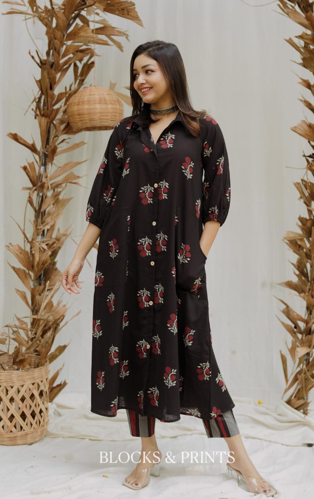 Co-ord Set (Code - 2091 BK)