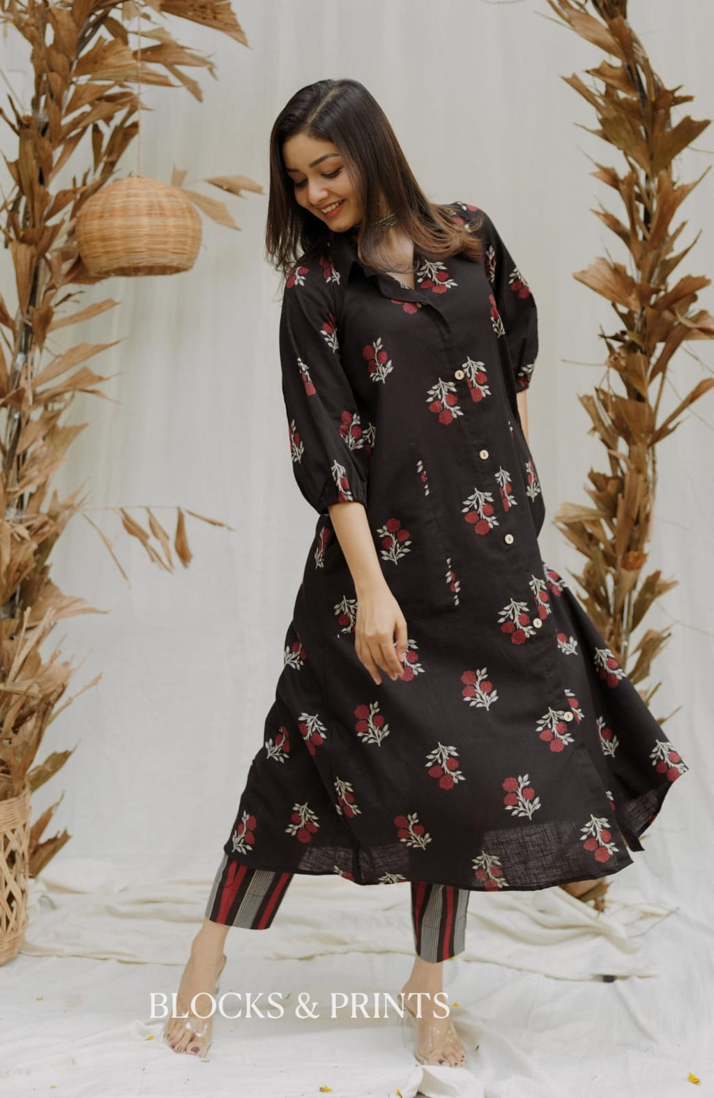 Co-ord Set (Code - 2091 BK)