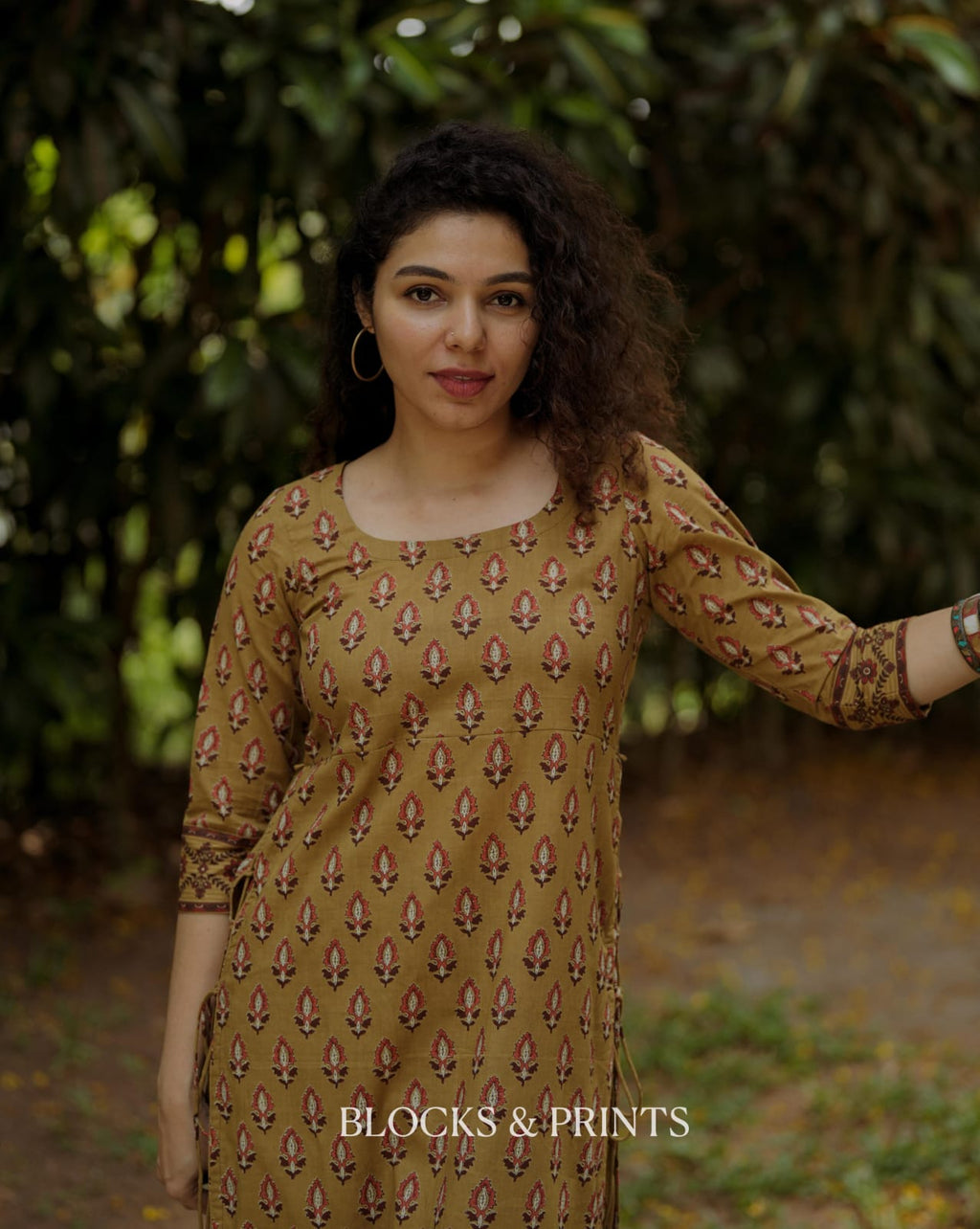 Designer Kurthi (Code - 2129 BK)