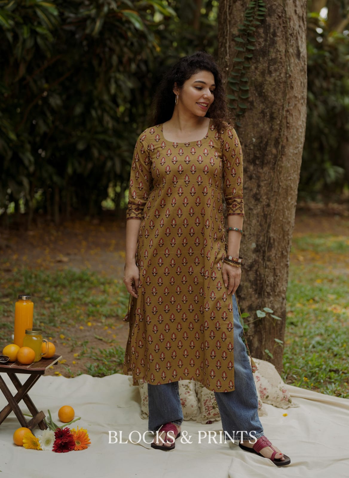 Designer Kurthi (Code - 2129 BK)