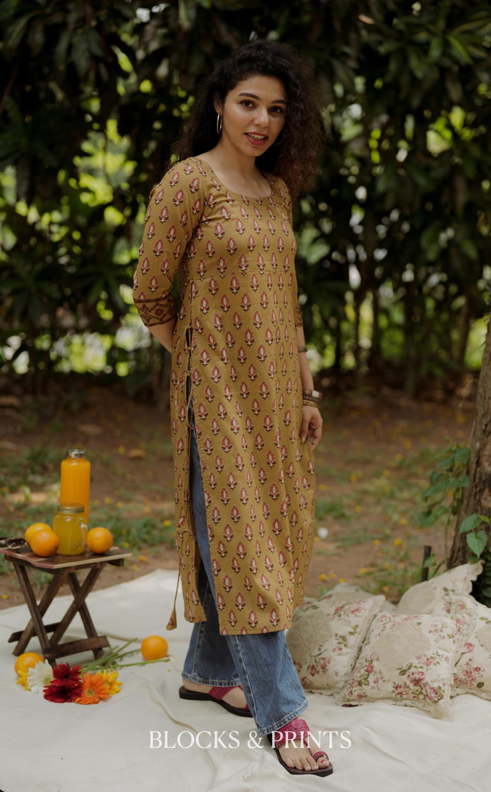 Designer Kurthi (Code - 2129 BK)
