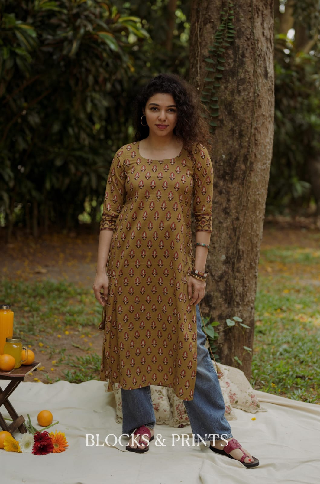 Designer Kurthi (Code - 2129 BK)