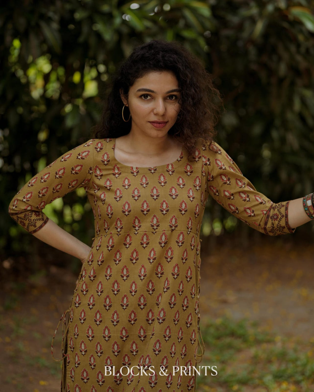 Designer Kurthi (Code - 2129 BK)