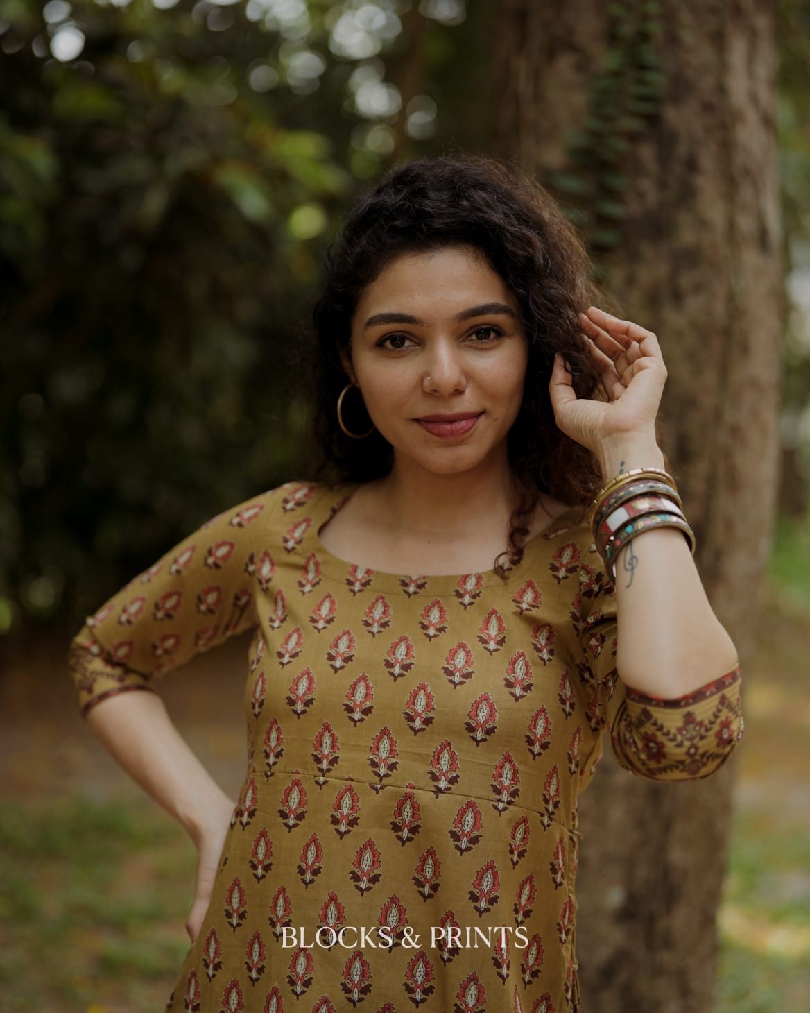 Designer Kurthi (Code - 2129 BK)