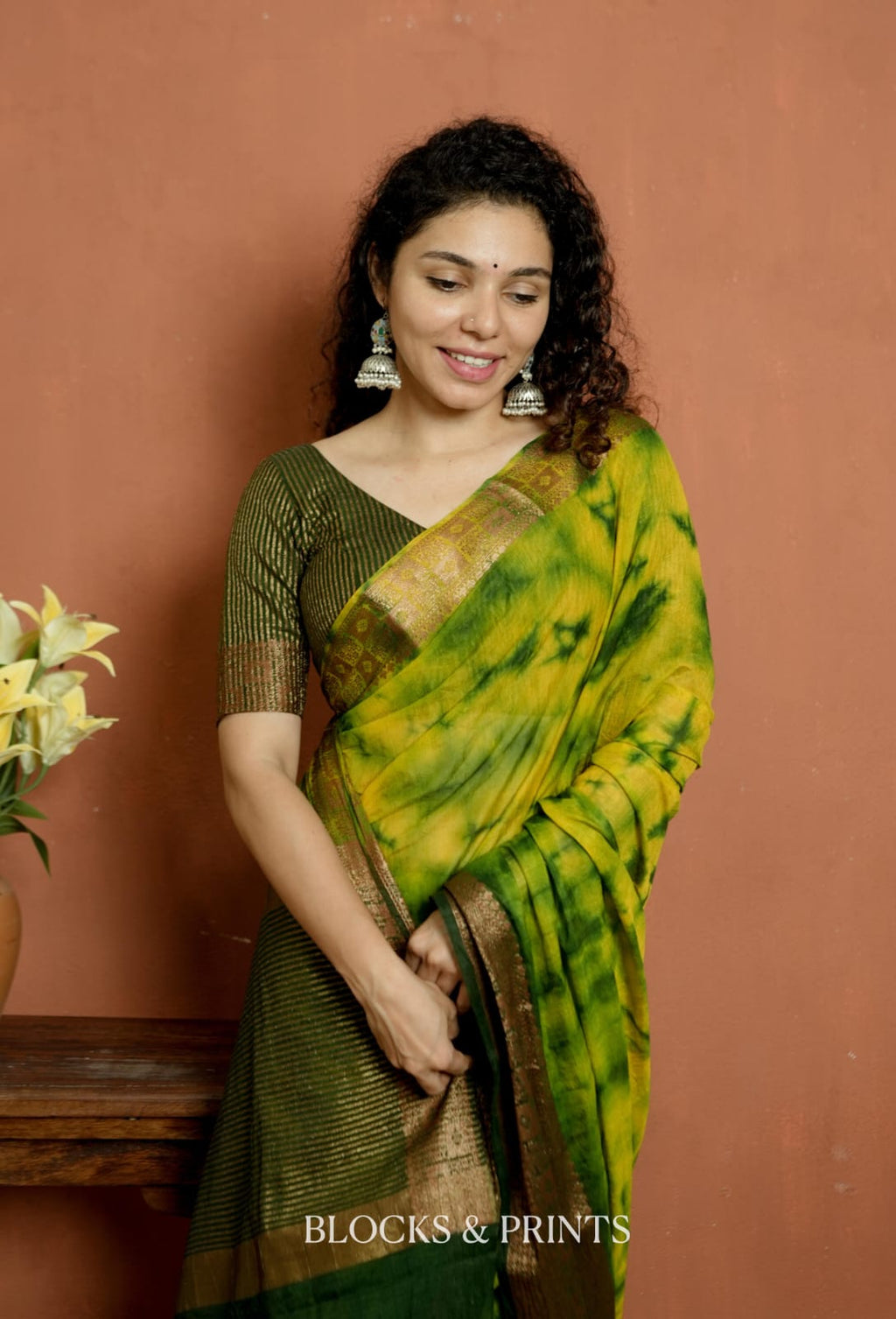 Chanderi Silk Saree (Code - 130 SS)