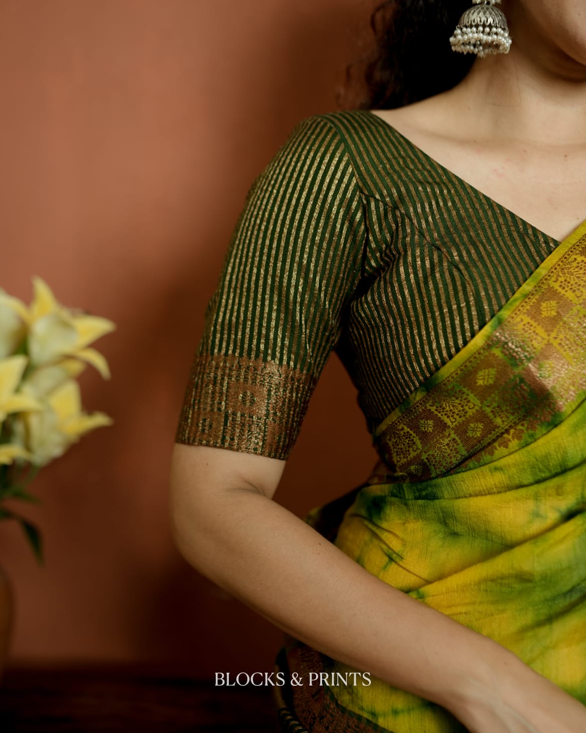 Chanderi Silk Saree (Code - 130 SS)