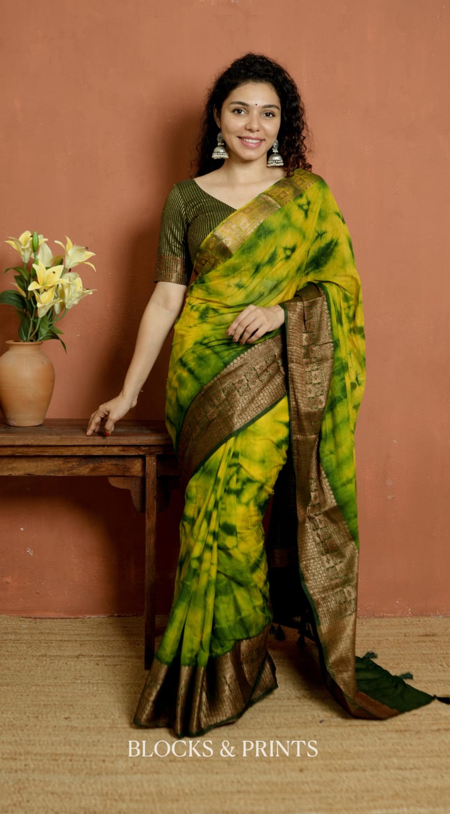 Chanderi Silk Saree (Code - 130 SS)