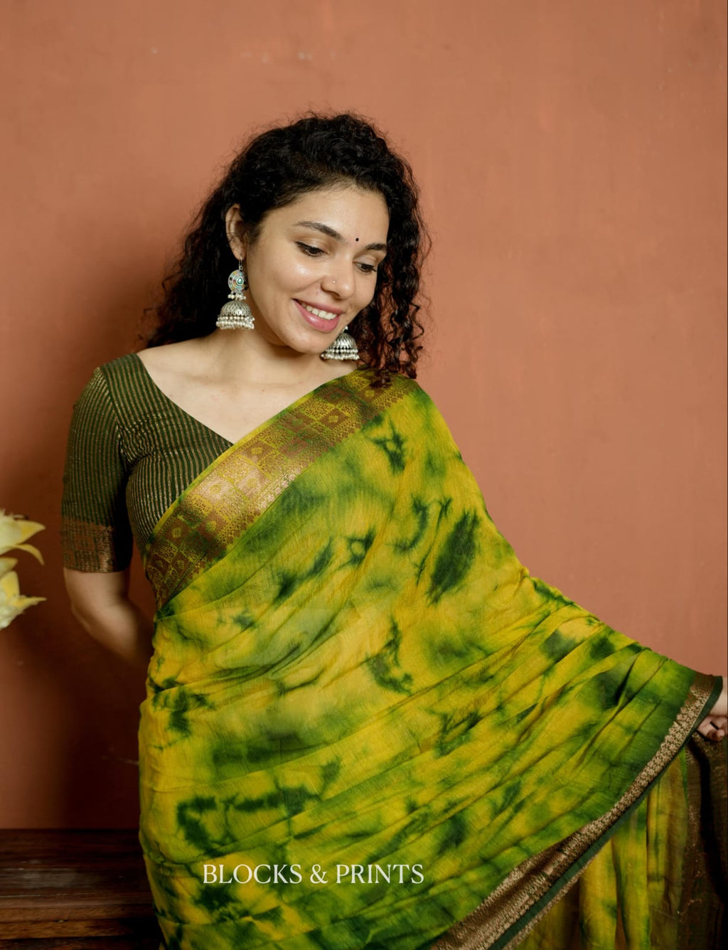 Chanderi Silk Saree (Code - 130 SS)