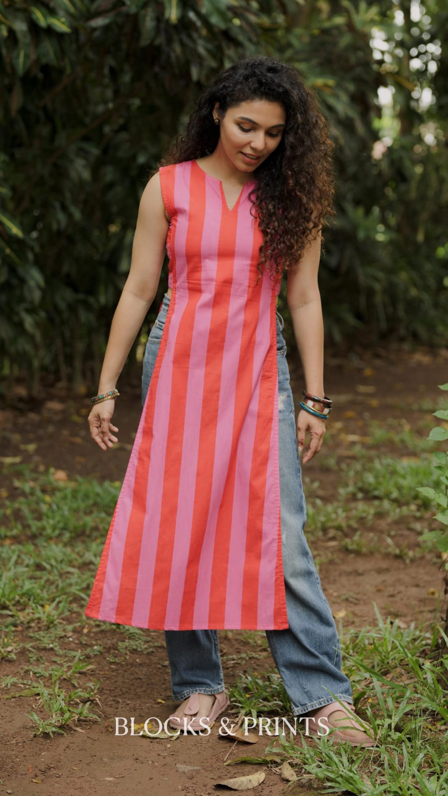 Designer Kurthi (Code - 2159 BK)