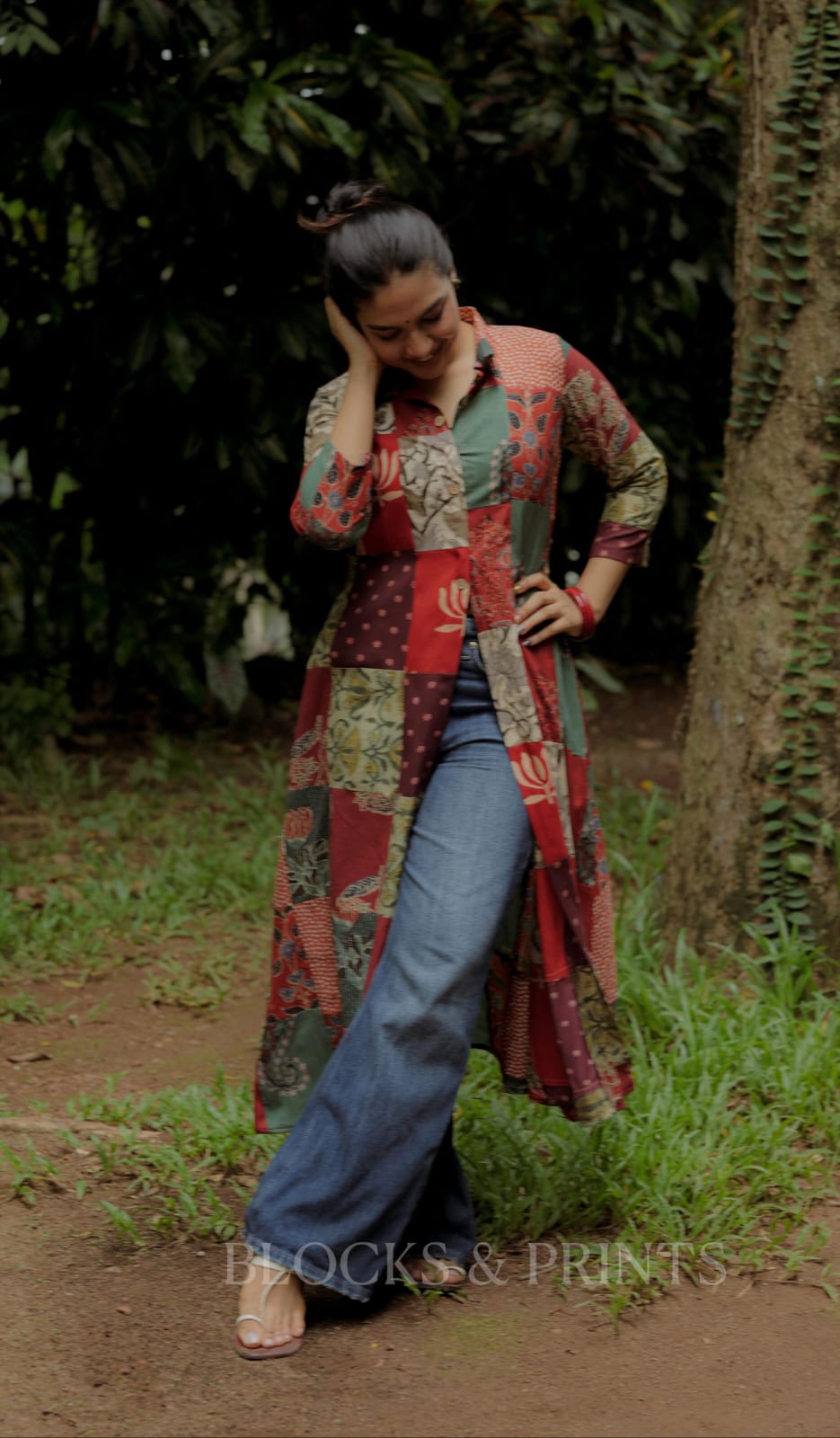 Designer Kurthi (Code - 2165 BK)