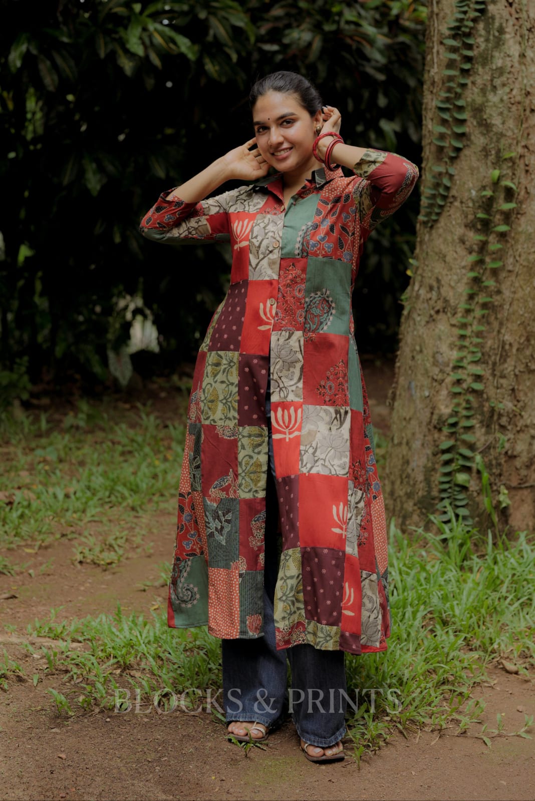 Designer Kurthi (Code - 2165 BK)
