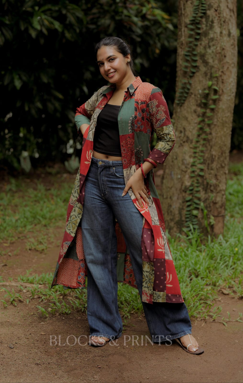 Designer Kurthi (Code - 2165 BK)