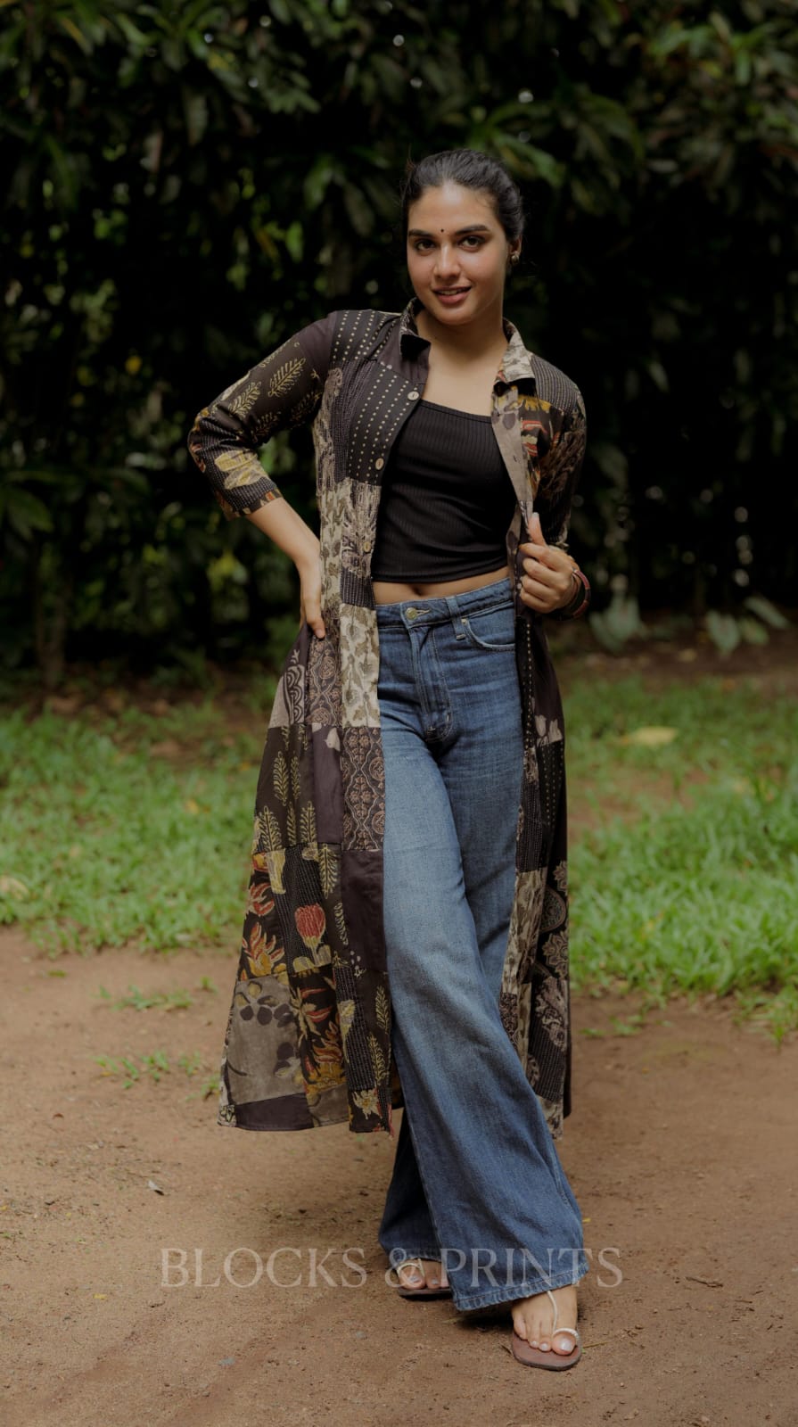 Designer Kurthi (Code - 2166 BK)