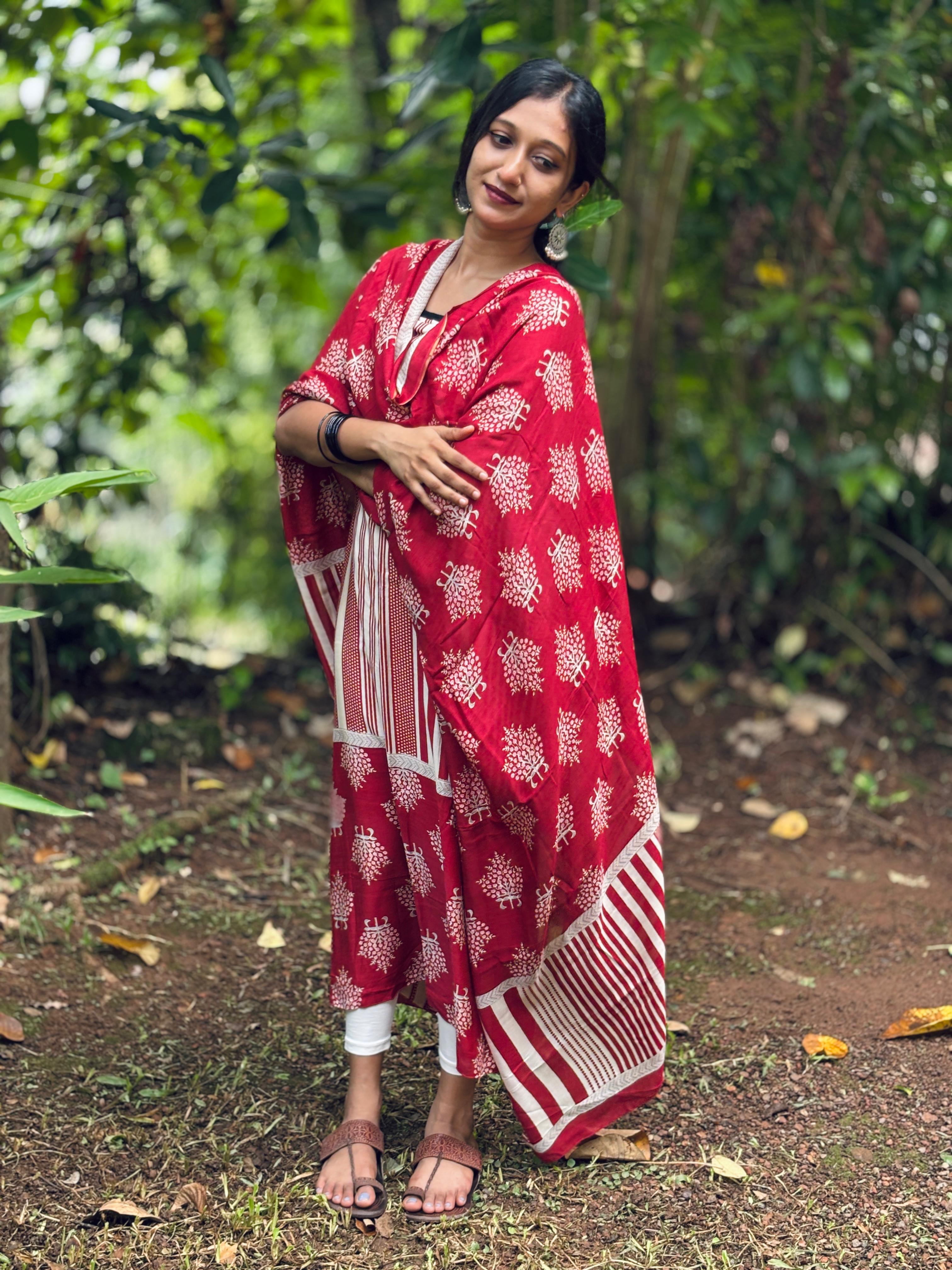 UNSTITCHED SALWAR SET -(WS188)