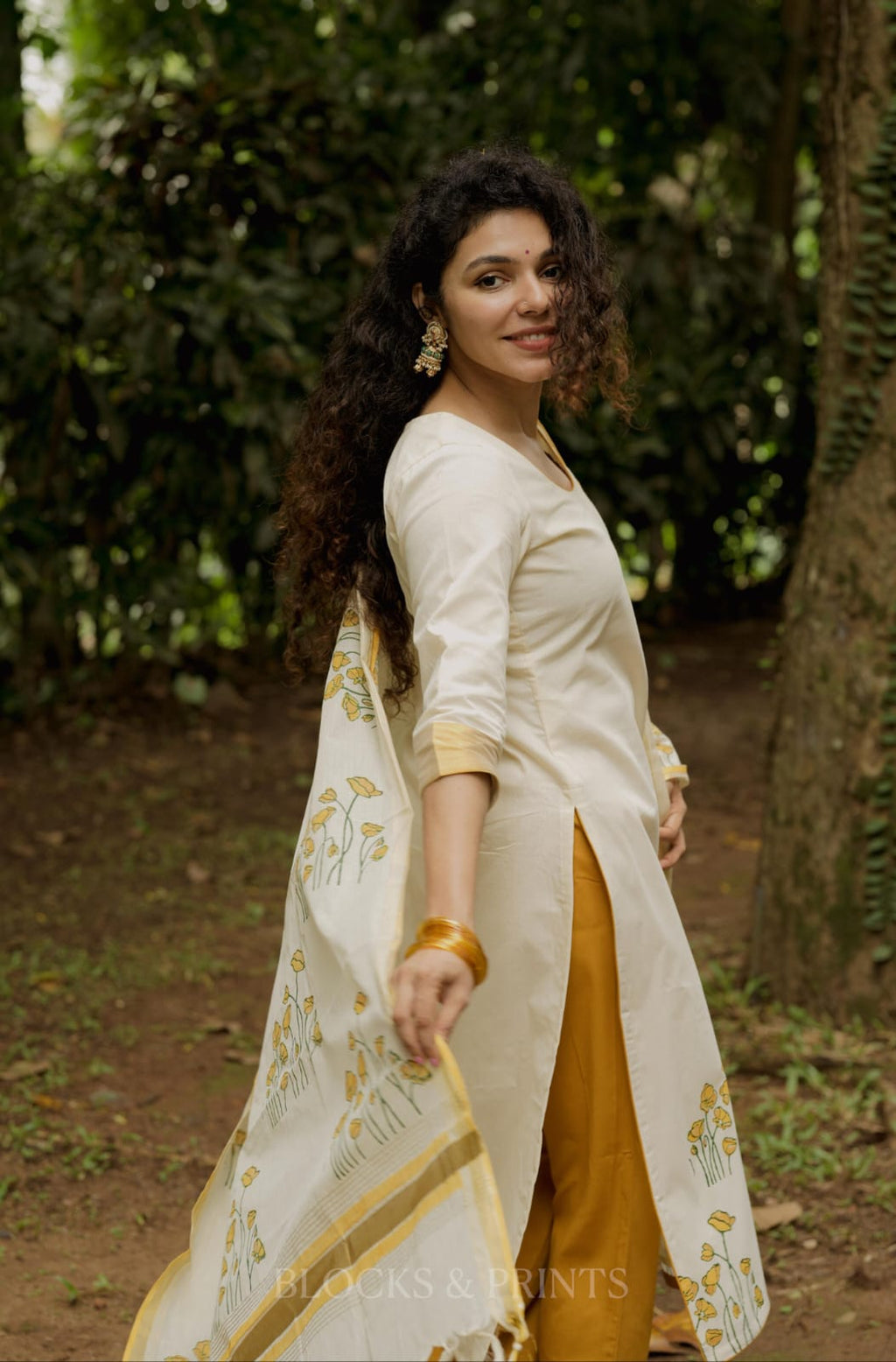 Top, Bottom & Dupatta Set  (Code -2193 BK)