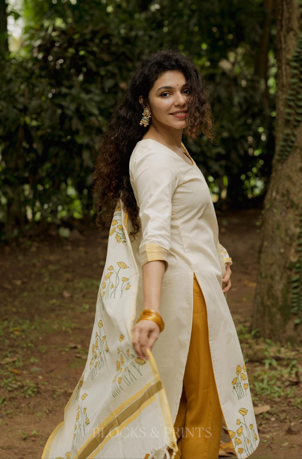 Top, Bottom & Dupatta Set  (Code -2193 BK)