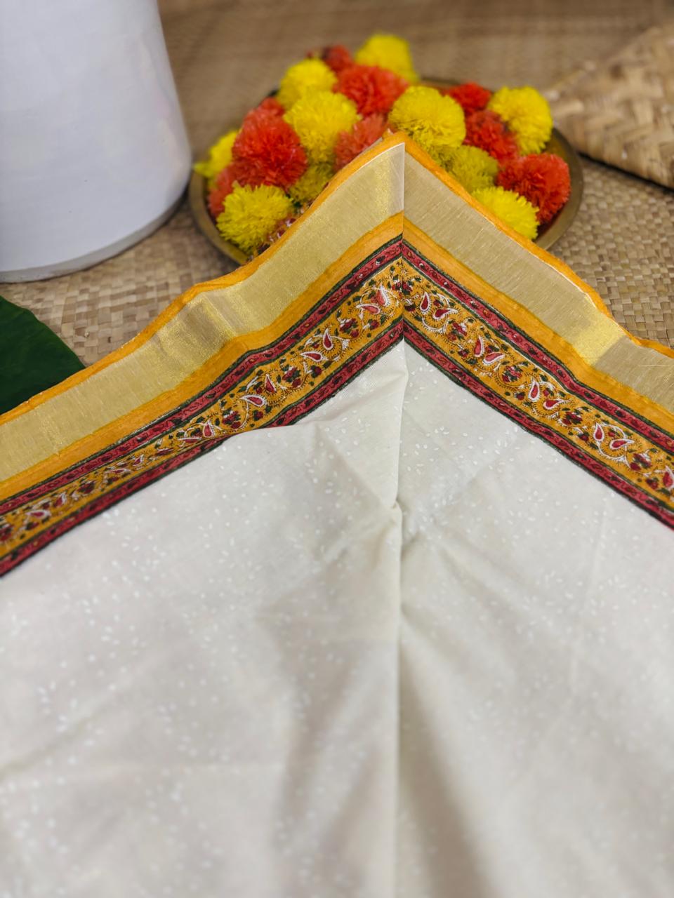 Kerala saree (Code - KL07)