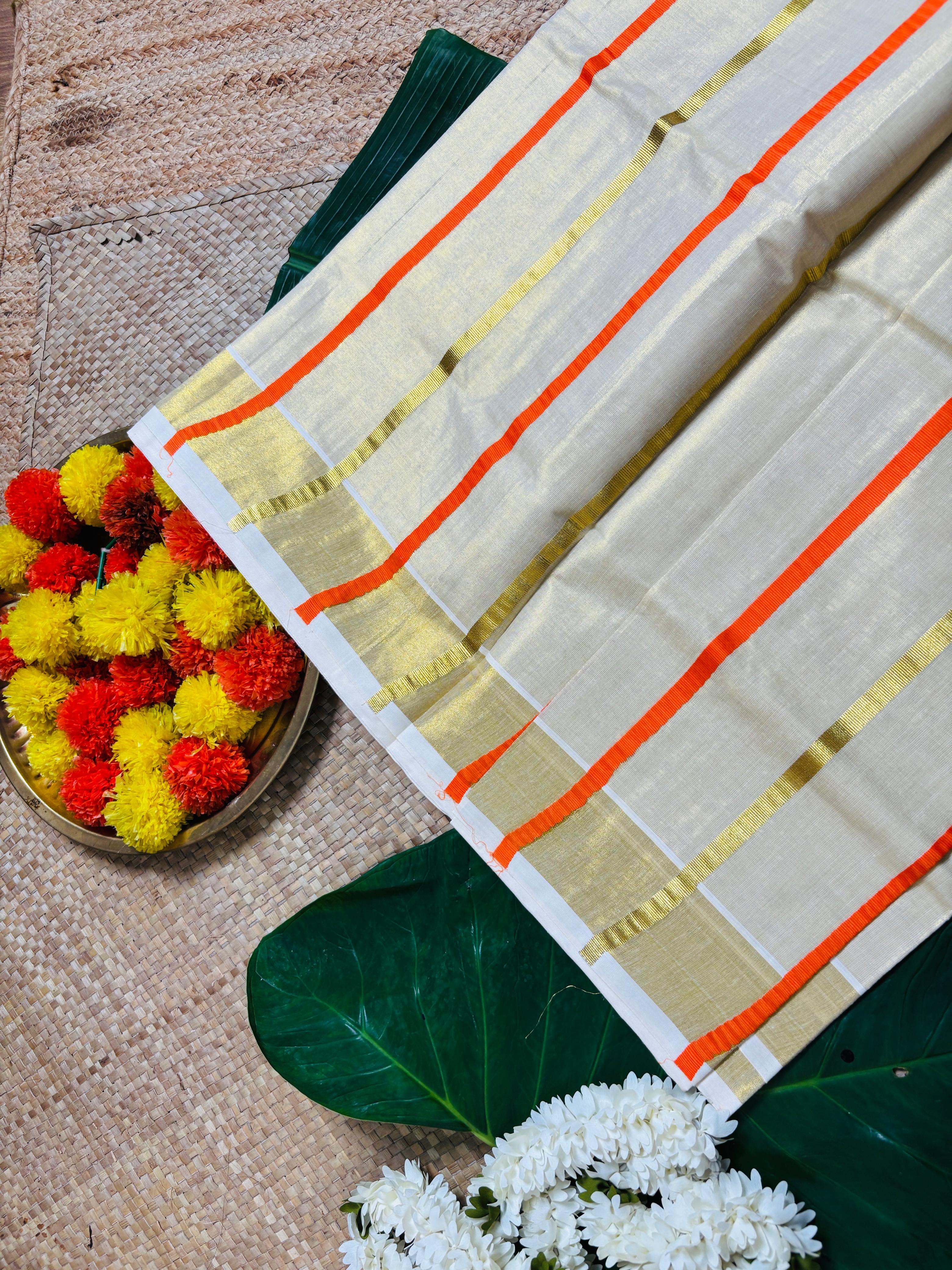 Kerala saree (Code - KL11)