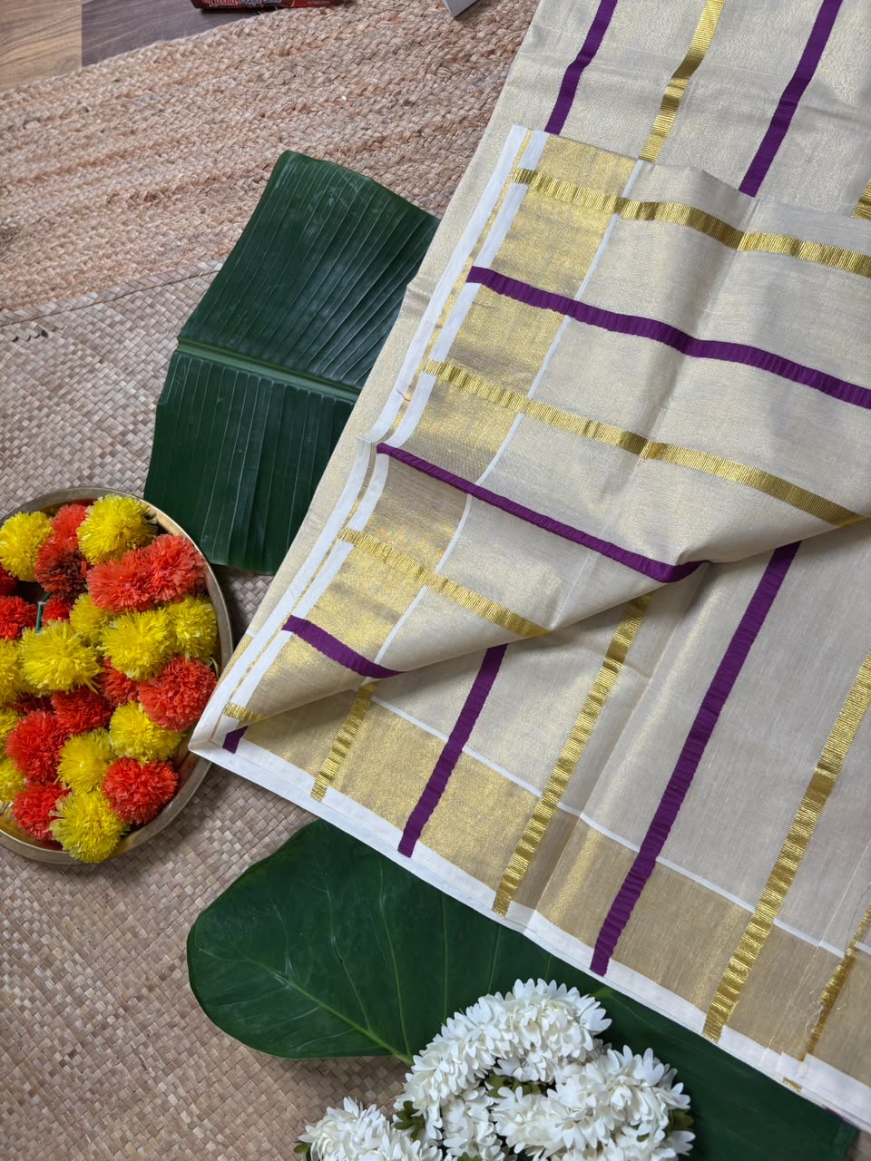 Kerala saree (Code - KL14)