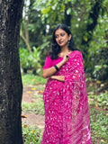 GEORGETTE SAREE -(WS190)