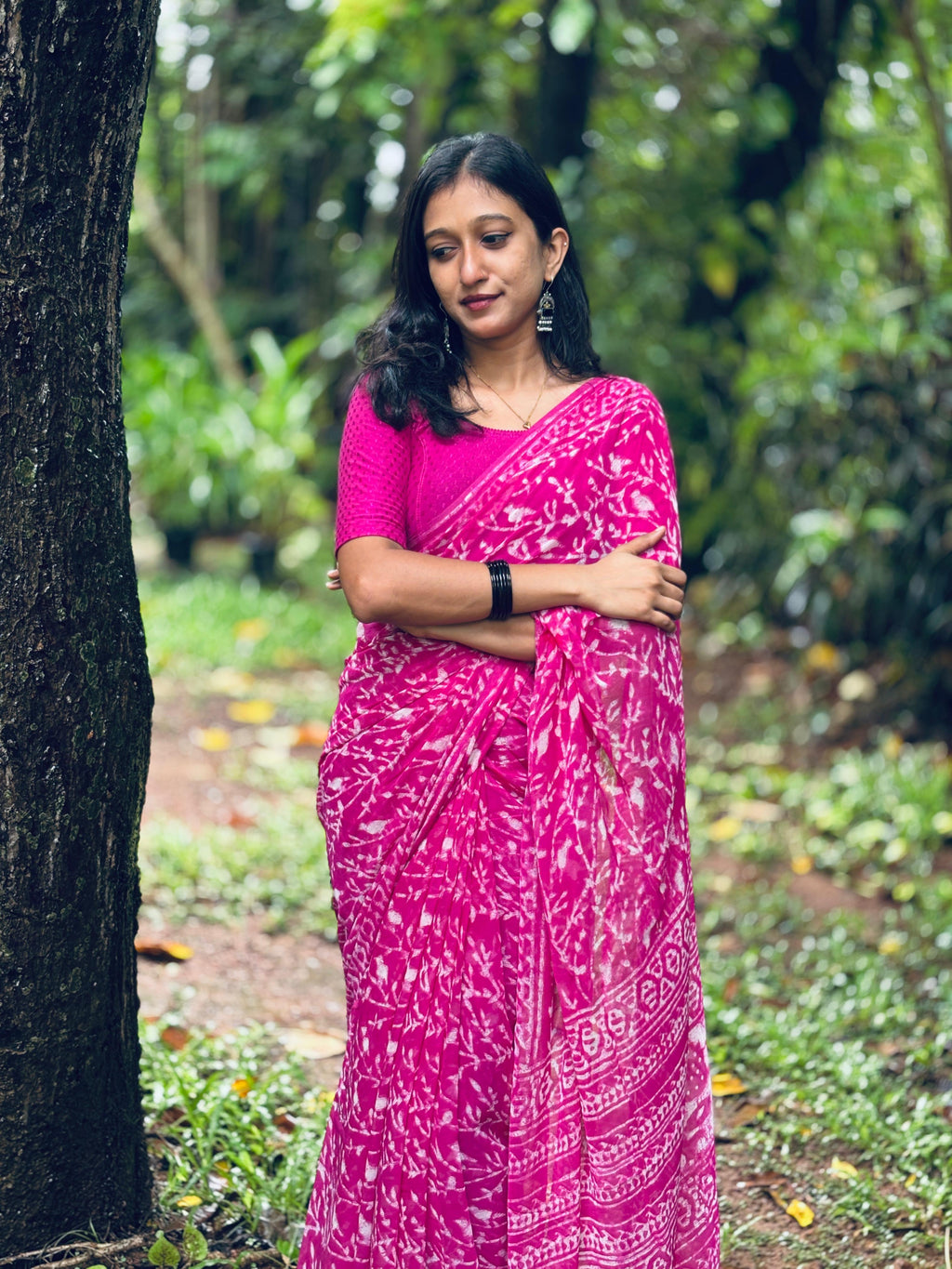 GEORGETTE SAREE -(WS190)