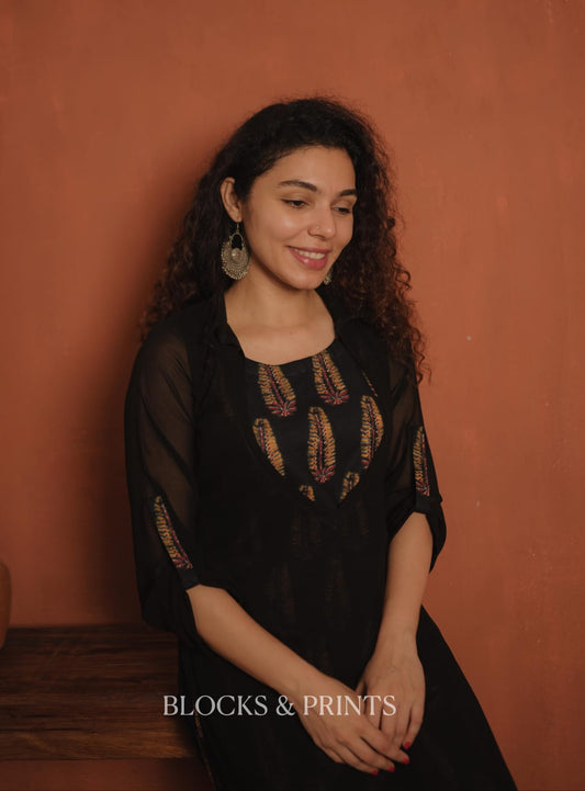 Designer Kurthi (Code - 2007 BK)