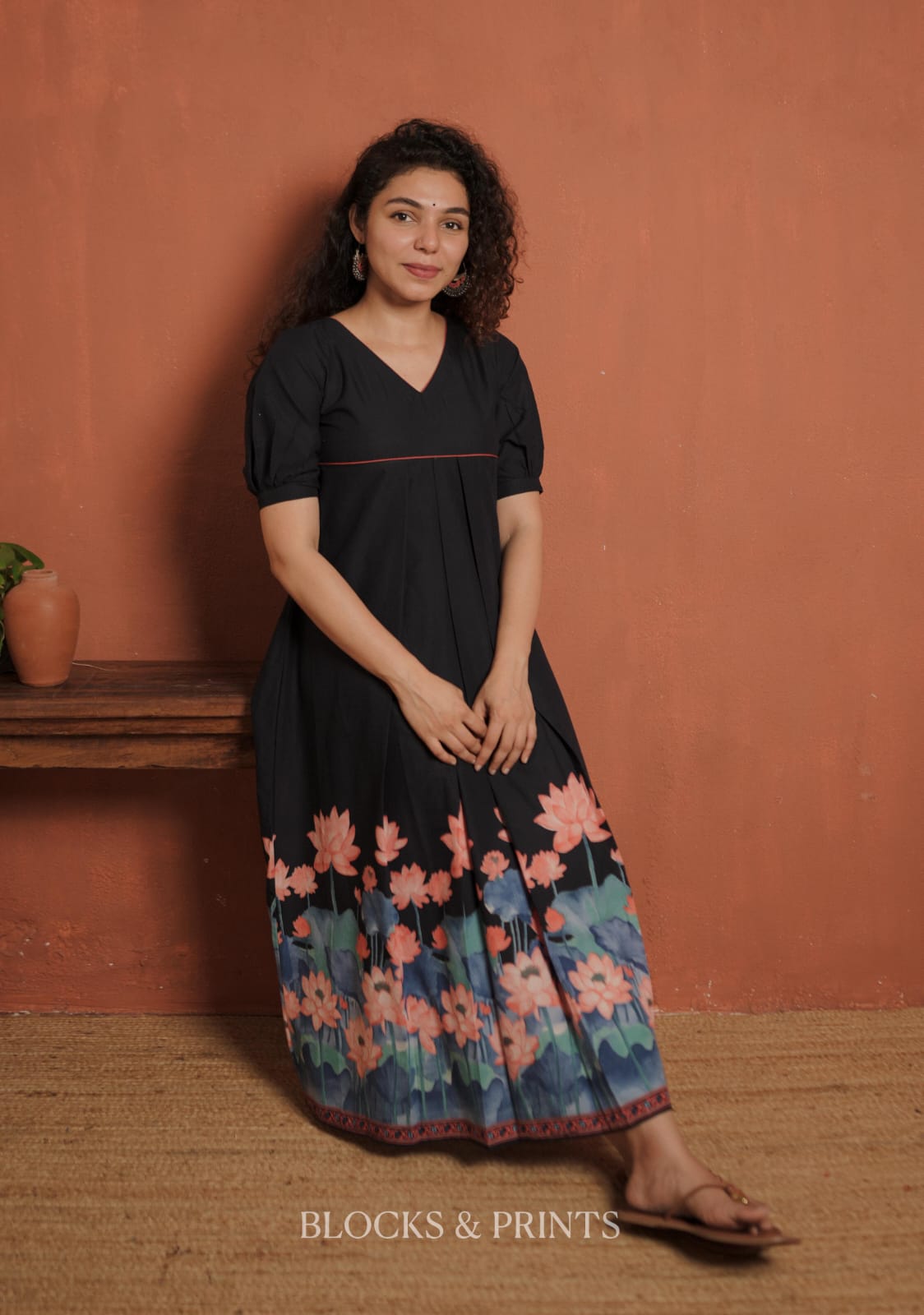 Designer Dress (Code - 2070 BK)