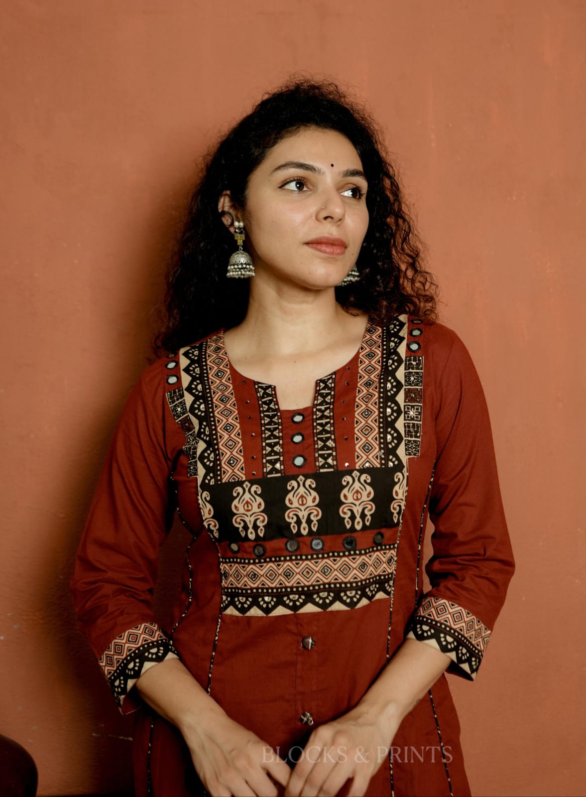 Top, Bottom & Dupatta Set (Code - 2181 BK)