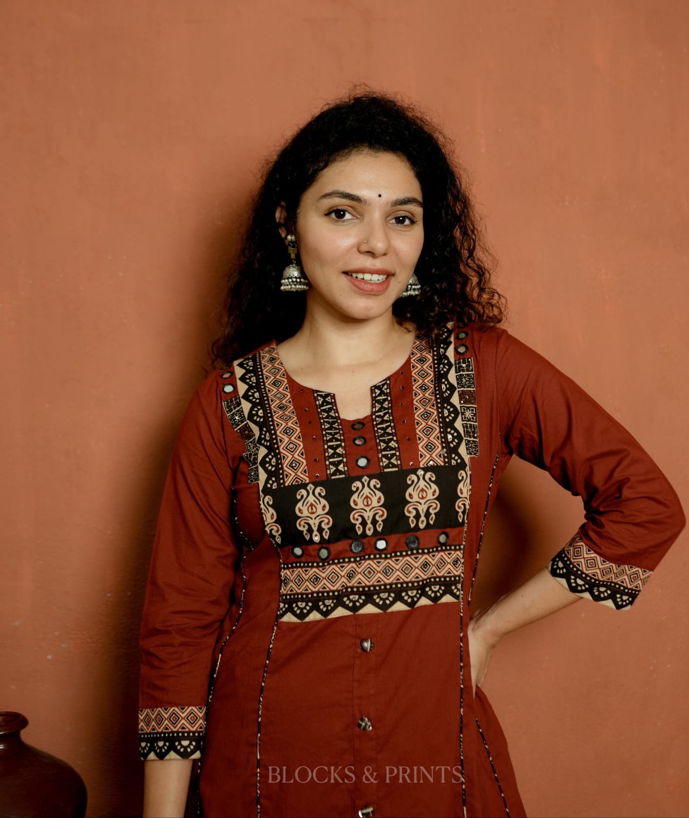 Top, Bottom & Dupatta Set (Code - 2181 BK)
