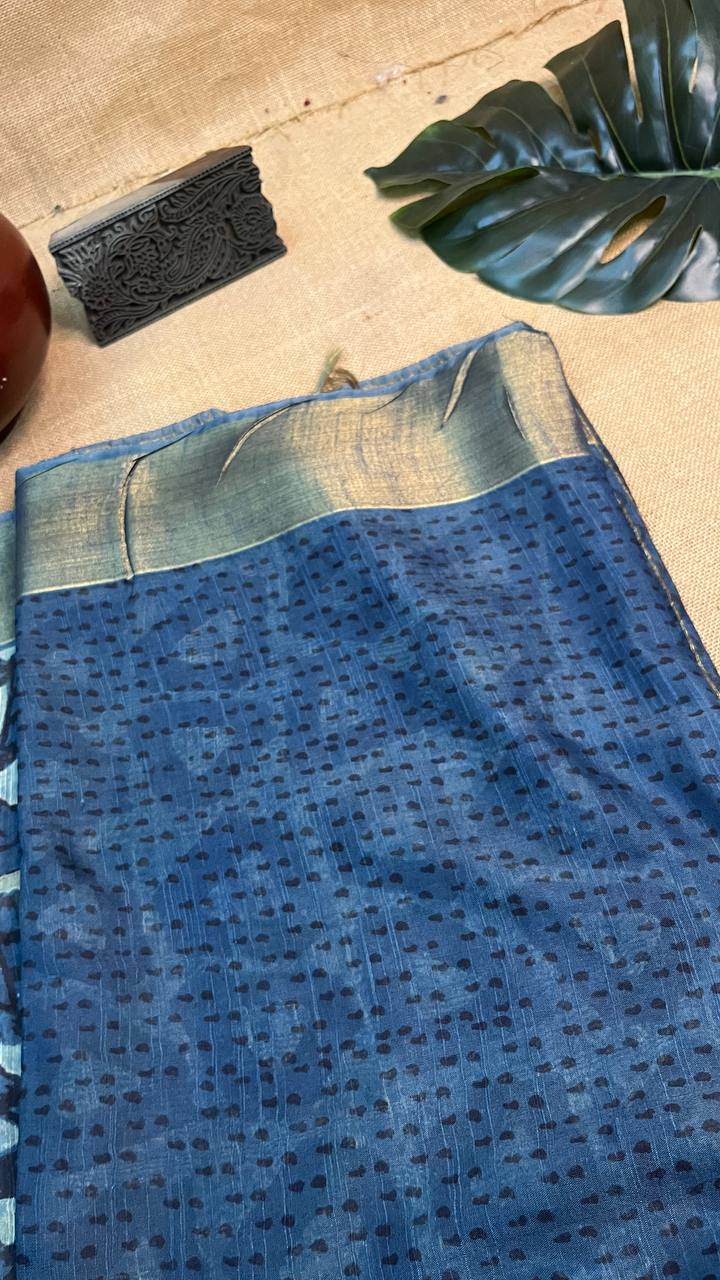 LINEN SAREE-(SR30)