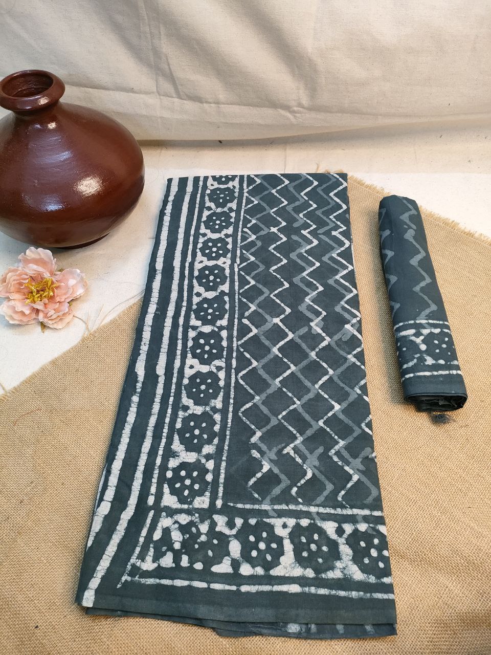 COTTON SAREE-(SR114)