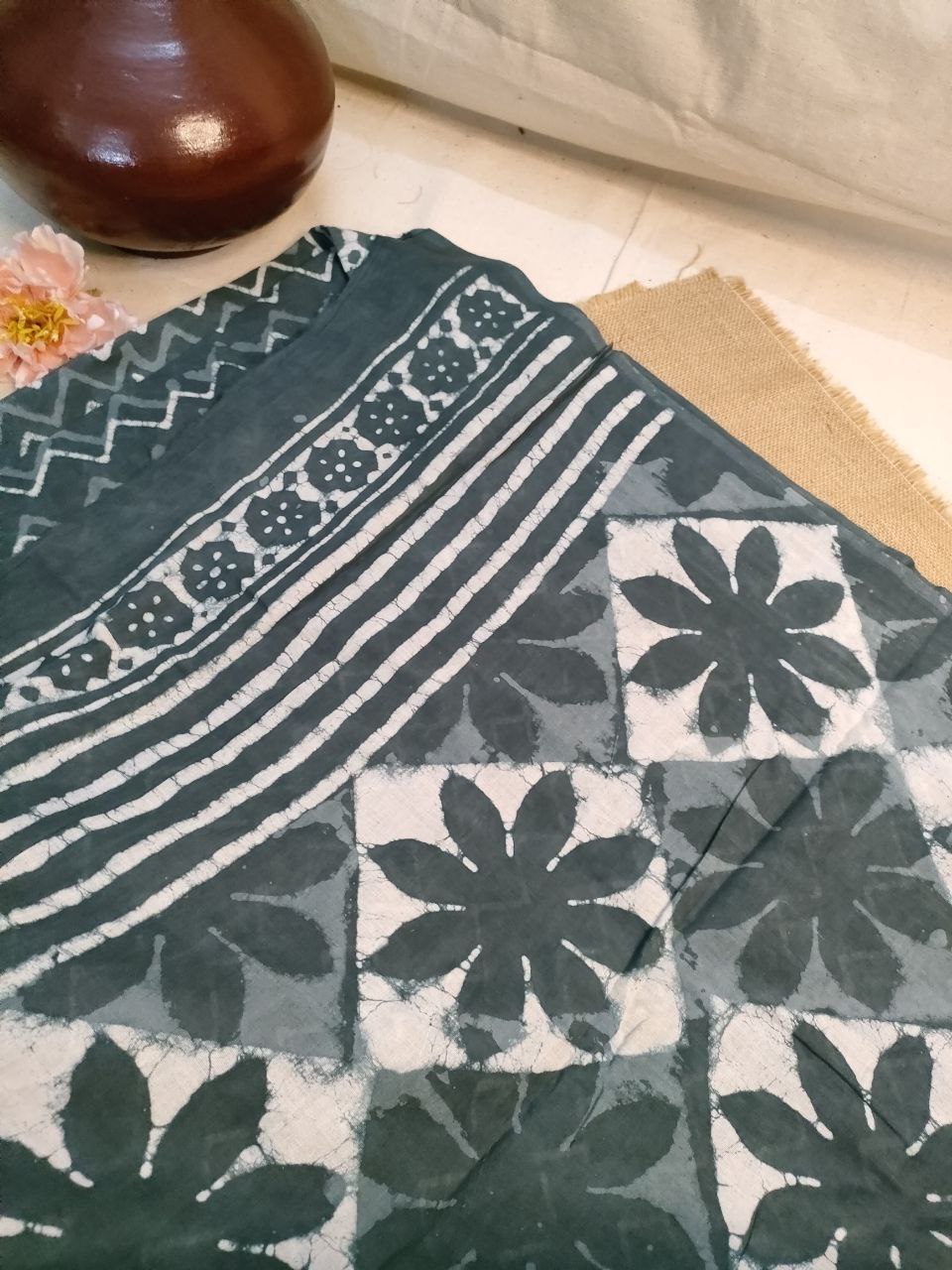 COTTON SAREE-(SR114)