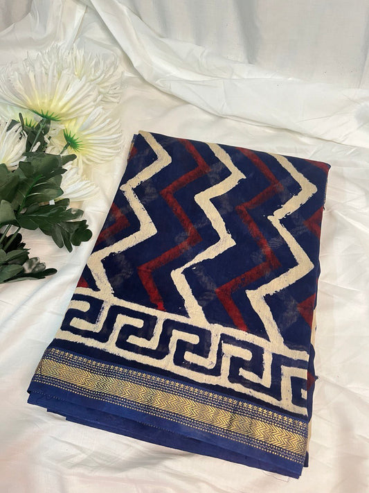 MAHESHWARI SILK SAREE-(M7)