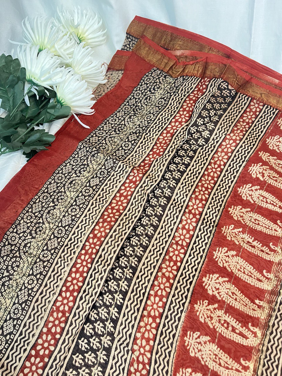 MAHESHWARI SILK SAREE-(M10)