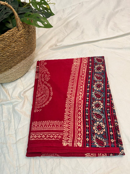 COTTON SAREE -(CS10)