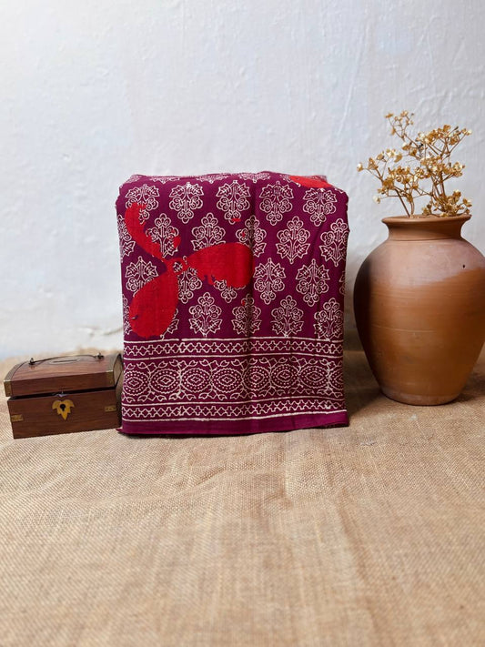 COTTON SAREE -(CS08)
