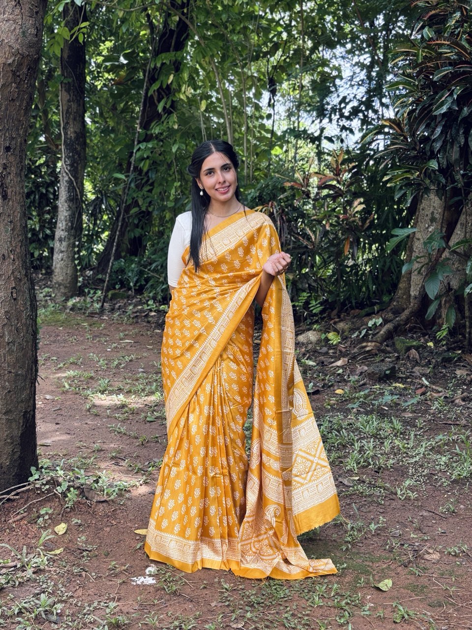 SEMI SILK SAREE -(SM18)