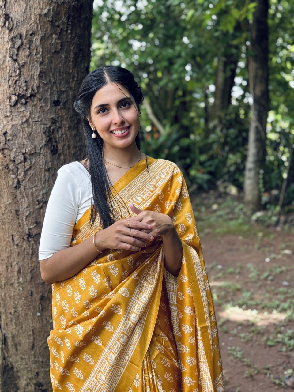 SEMI SILK SAREE -(SM18)