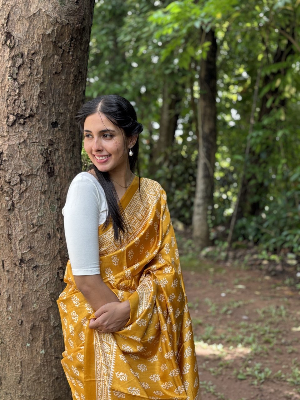 SEMI SILK SAREE -(SM18)